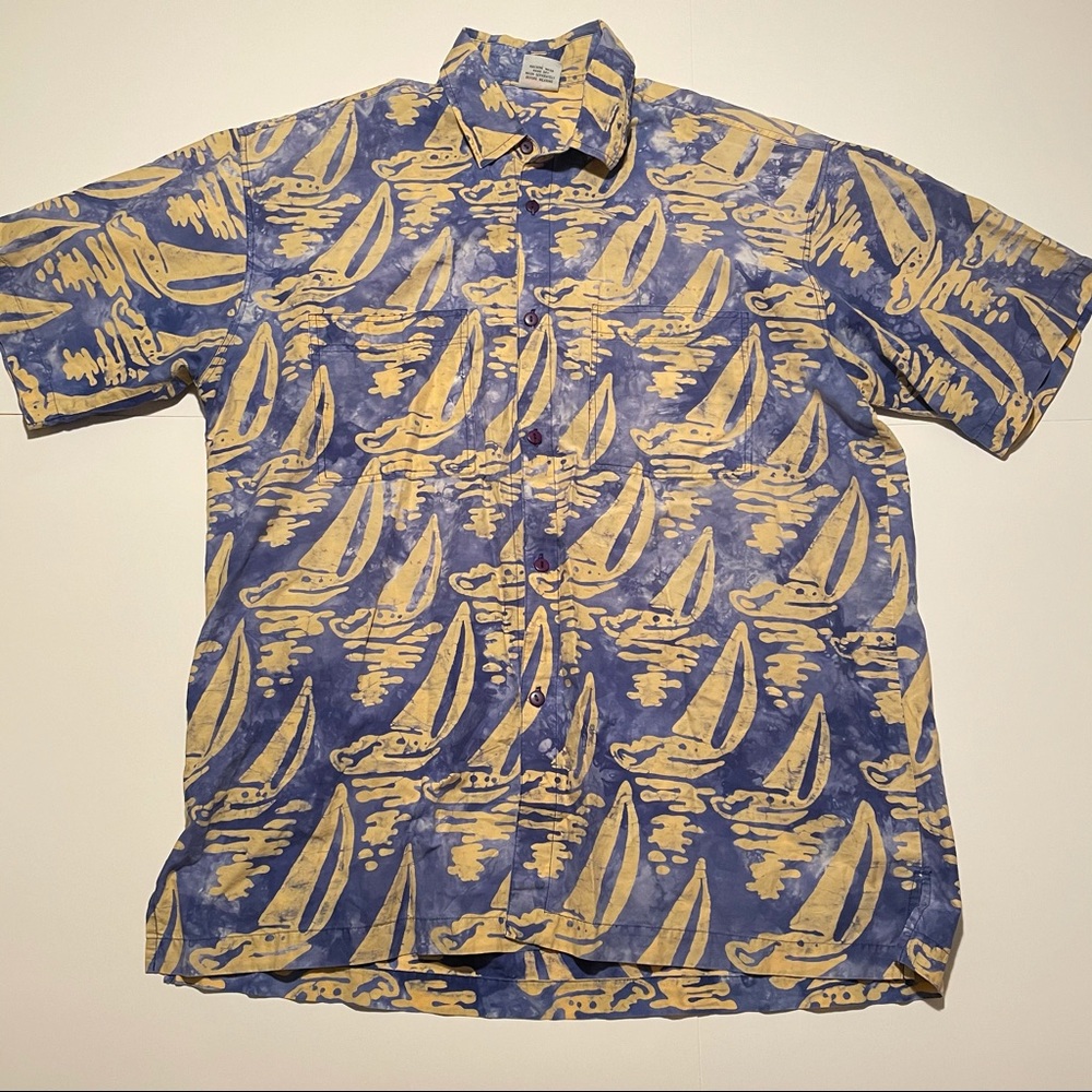 Rum Reggae Mens XL Short Sleeve Hawaiian Shirt